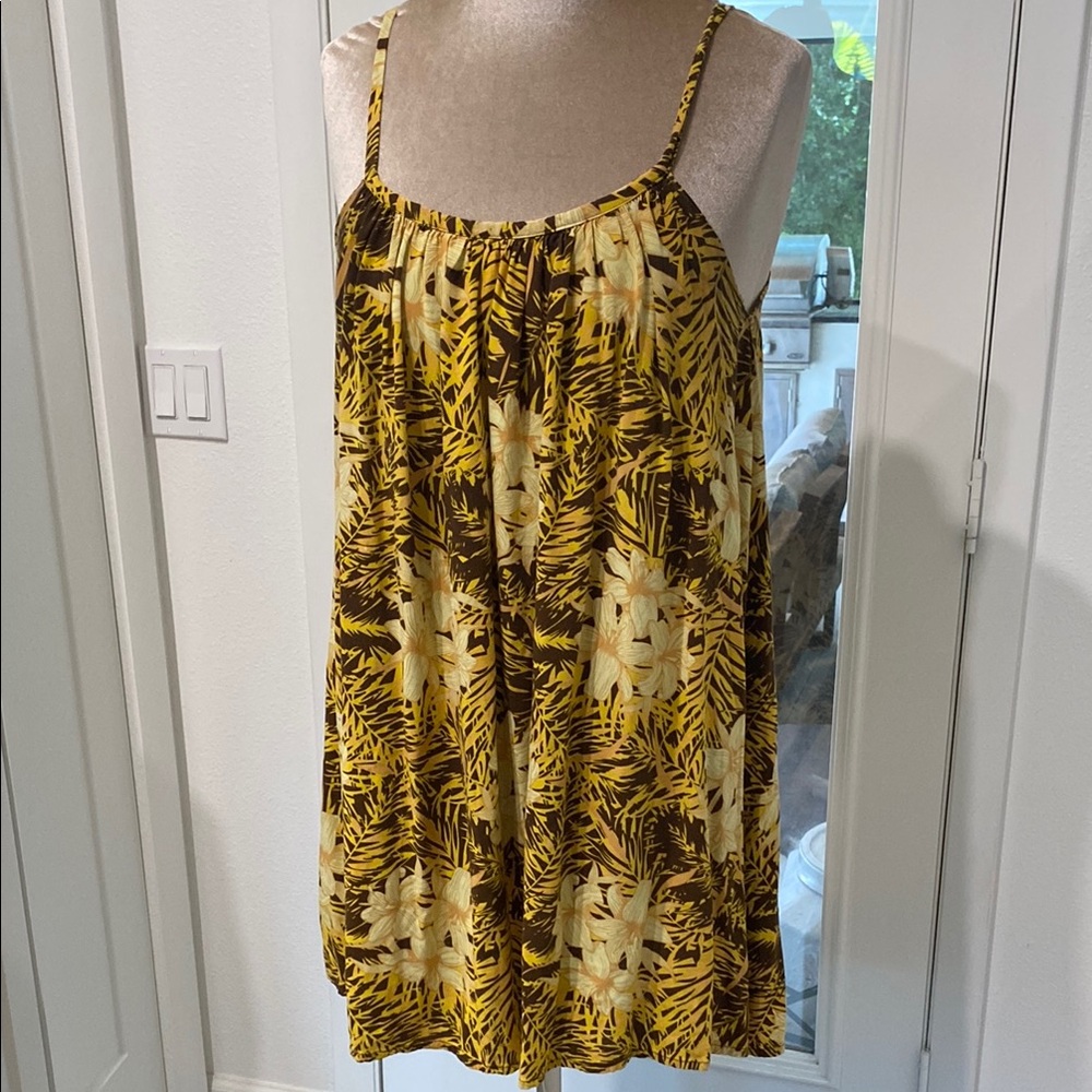 Bali Made, Tropical Print Dress by Island Planet | Free Size